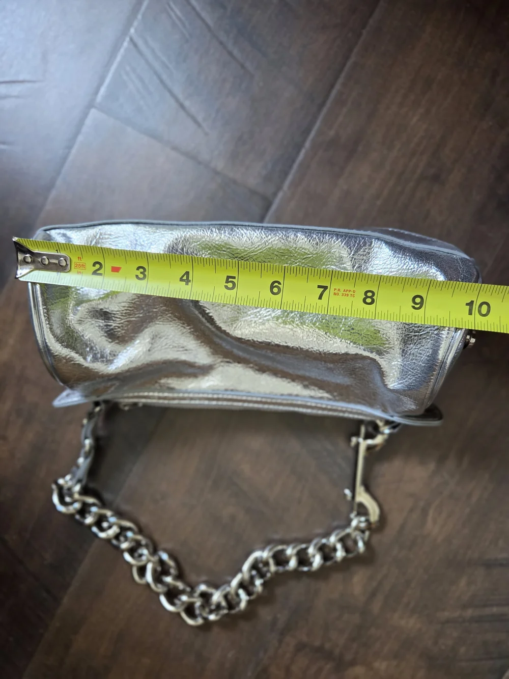 Vivienne Westwood Metallic Silver Chain Shoulder Bag